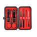 Manicure Set 7 in 1 Nail Clippers for Thick Nails Nail Kit Storage Pedicure Set for Feet Toenail Clippers Nail Cutter Set Nail Set Manicure for Women Men 7pcs Nails Accessories