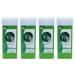 Wax Roll On Professional Roll on Depilatory Wax Hair Removal Wax Cartridge for Men-Women 4 Pack Wax Depilatory Wax Roller 100g (Aloe)