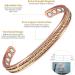 Shop Braided Three-Colored Copper Bracelets for Women | 8 Magnet Magnetic Therapy Cuffs | Arthritis Relief Jewelry | 16.5 cm African Copper Armor - Buy Online on GoSupps.com