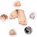 Soft Gel Toe Cushion Tube Protectors - 10 Pieces, 3 Sizes - Corn Pad, Toe Separator Sleeves for Pressure Relief - Buy Online on GoSupps.com