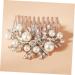 TOVINANNA Bridal Comb Bride Pearls Hair Comb Bridal Hair Comb Bridesmaid Hair Comb Bride Hair Comb Wedding Hair Accessory Rhinestone Hair Comb Wedding Hair Comb - Buy Online on GoSupps.com