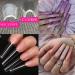 XXL Extra Long Coffin Nail Tips - 600pc Clear Half Cover Fake Nails for Salon, 10 Sizes - Buy Online on GoSupps.com