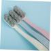 Plafope 6-Pack Manual Toothbrushes for Adults - Stiff Brush for Superior Tooth Cleaning & Oral Hygiene - Buy Online on GoSupps.com