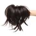 12 inches Adjustable Messy Style Ponytail Hair Extensions Synthetic Hairpiece with Jaw Claw Amazing Shape for Women Dark Brown - Buy Online on GoSupps.com