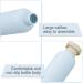 Hejo Refilling Plastic Travel Containers - 260ml Empty Shampoo & Conditioner Bottles for Travel - Squeezable Light Blue Travel Bottles - Buy Online on GoSupps.com