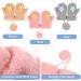MUNSKT Kids Winter Gloves - 3 Pairs Toddler Baby Thick Knitted Mittens for Girls Boys 0-6 Years, Full Finger with Plush Lining and Anti-Lost String - Buy Online on GoSupps.com