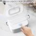 QDTTSRY Wipes Dispenser - Baby Wipe Holder & Refillable Container - Large Capacity, Portable & Non-Slip - White - Buy Online on GoSupps.com