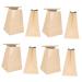 HAPINARY 10pcs Cars Kraft Bags Vomit Bags Disposable Motion Sickness Vomit Bag Pregnancy Airplane Bag Puke Vomit Bag Outdoor Vomit Bag Pregnant Women Vomit Bags Portable Vomit Bags Sack