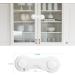 Child Safety Cabinet Drawer Locks - 8 Pack Cupboard Locks for Children - No Drill Cabinet & Drawer Safety Locks - Strong Adhesive - White - Buy Online on GoSupps.com
