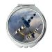 YENDOSTEEN World war aircraft Mirror makeup mirror fighter elite dangerous pocket mirror portable mirror
