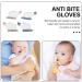 COHEALI Teen Thumb Sucking Stop Kit - 2 Pairs Soft Breathable Thumb Guards & Teething Baby Mittens - Buy Online on GoSupps.com