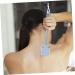 Healvian Bath Brush Scrubber - Household Shower Back Exfoliator with Handle - Blue Abs Body Cleaning Accessory - Buy Online on GoSupps.com