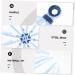 Tovinanna Oktopus Scalp Massager - Stress Relief Head Massage Tool | 21x15x15cm Blue - International Shipping - Buy Online on GoSupps.com
