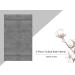 Towel Bazaar Premium Turkish Cotton 2-Piece Bath Sheet Towel Set - Super Soft & Absorbent - Gray - 35'' x 70 - Buy Online on GoSupps.com