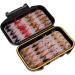 ANCLLO 40pcs Fly Fishing Lures Set | Waterproof Fly Box | Ultimate International Shipping - Buy Online on GoSupps.com
