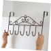 Alipis Metal Clothes Hanger Metal Clothing Rack Over The Door Hanger Towel Hanger Coat Hanger Hat Organizer medium As Shown - Buy Online on GoSupps.com