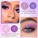 Longwearing Waterproof 9 Colors Shimmer Matte Eyeshadow Palette - Highly Pigmented Glitter Powder - Pink Purple Eye Makeup Palette - Buy Online on GoSupps.com