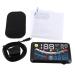 Universal Car Windshield HUD Display | OBD2 & EUOBD | Speed RPM Fuel & Temp Alerts | Plug & Play - Buy Online on GoSupps.com