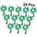 Cabilock 24pcs Diy Lollipop Card Coconut Tree Lollipop Paper Lollipop Decor Candy Packaging Card Candy Holder Party Lollipop Holder Glitter Candy Bags Pineapple Decorations - Buy Online on GoSupps.com