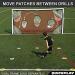 QuickPlay PRO Soccer Goal Target Net - 12x6' with 7 Scoring Zones for Shooting Practice - Buy Online on GoSupps.com