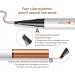 YIWANLLE Magic Eyebrow Pencil 3D Waterproof Eyebrow Pencil with 4 Tips Eyebrow Pencil Natural Durable Eyebrow Pencil (Light Brown) - Buy Online on GoSupps.com