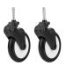 Voluxe stroller wheel stroller wheel accessories 360-degree rotation for kiddopotam for Yoya for Chbaby for Yoyo (A Pair of Front Wheels 12)