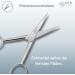 NTS-Solingen Industrial Cup Scissors | Curved Cutting & Thread Snips | Nickel-Plated C45 Steel | 14 cm (5.5 inch) | German Craftsmanship | International Shipping - Buy Online on GoSupps.com
