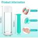 4 Pcs Silicone Contact Lens Inserter & Remover Set - Daily & Hard Lenses - Portable Travel Holder - Green - Buy Online on GoSupps.com