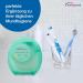 Wellsamed Unwaxed Fluffy Dental Floss - Mint Flavor (3 Pack) | 50m Dispenser | International Shipping - Buy Online on GoSupps.com