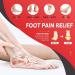 Plantar Fasciitis Arch Support Insoles for Men & Women | Heavy Duty Pain Relief Orthotics for Flat Feet | Upgrade Comfort for Work Boots | Black - Size M:10.9 (Men 8-9.5/Women 9-10.5 - Buy Online on GoSupps.com