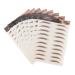 FRCOLOR Eyebrow Sticker Decor 8 Sheets Imitation Eco Eyebrow Sticker Waterproof Makeup Eyebrow Sticker 6d Cosmetic Applique