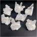 Balance Natural White Clear Crystal Cluster Quartz Crystal Health Reiki Stone Raw Point Specimen Home Decor Raw Crystal Lucky Stone Raw Stones and Minerals dingchi Full of Texture - Buy Online on GoSupps.com