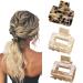 Claw clip 3 pieces non-slip small claw clips strong hold hair clips women hair claw clips for thick hair 3pcs-2