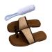 Sandals for Women Casual Summer Women's Breathable Splint Slip-On Bunion Correction Sandals Shoes Fashion Comfy Platform Sandal for Bunion Splints Toe Separator Hallux Valgus 7.5 Black