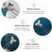 minkissy 1pc Retro Style Hairpin Metal Hair Fork Wedding Hair Pins Pearl Hairpin Stick Hair Sticks for Women Wedding Hair Accessories Retro Floral Hairpin Tiara The Flowers Women's Hat Miss - Buy Online on GoSupps.com