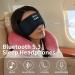 Joythink Wireless Sleep Headphones Eye Mask - Adjustable Black Sleep Mask for Side Sleepers with 5.3 Speakers & Microphone - Ideal for Travel & Light Blocking - Buy Online on GoSupps.com