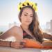 Lurrose Sunflower Headband | Floral Autumn Wreath Crown | Bridal & Halloween Hair Accessories - Buy Online on GoSupps.com