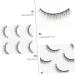 Beavorty 15 Pairs Short Eyelash Faux Dramatic Eyelashes reusable eyelashes artificial eyelashes Handmade Eyelashes Glue False Lashes False Eye Lashes cross Accessories artificial fiber 3d - Buy Online on GoSupps.com