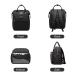 KONO Baby Diaper Bag - Multifunctional Nappy Backpack with Large Capacity & Stroller Straps - Black - Buy Online on GoSupps.com