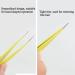 YTUCAS 4 PCS Slant Tweezer First Aid Splintertweeze Micro Mini Slant & Point Tweezer Set(yellow green purple black) - Buy Online on GoSupps.com