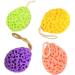 Buy Hemoton 2pcs Bath Ball Sponge Scrubber - Exfoliating Loofah Pouf for Soft Skin | International Shipping - Buy Online on GoSupps.com
