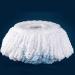 3 Pack Microfiber Spin Mop Head Replacement - Easy Cleaning Refills - Round Shape Standard Size - White - Buy Online on GoSupps.com