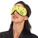 Haskirky Light Blocking Breathable Eye Mask for Adults - Adjustable for Travel, Yoga, Meditation - Cute Frog and Fruit Design - Buy Online on GoSupps.com