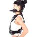NCLCPVO Adjustable Neck Thoracic Orthosis - Head & Neck Breast Brace for Fracture Support | Unisex Halo Brace - Black 501 - Buy Online on GoSupps.com