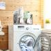 HOMKO Wooden Laundry Detergent Storage Organizer - Farmhouse Cup Holder for 2PC Detergent & Fabric Softener - Stylish Laundry Room Accessories in Grey - Buy Online on GoSupps.com