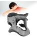 Heated Neck Wrap & Traction Device | Neck Support & Pain Relief | Adjustable (21-25 cm) Heat Massage - Buy Online on GoSupps.com