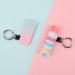 Beautyflier Minimalist Lip Balm Holder Keychain - Geometry Design - Buy Online on GoSupps.com