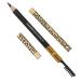 HAPINARY 4 Pcs Double Head Eyebrow Pencil Black Eyebrow Puff Grey Brown Eyebrow Pencil Palette) Uk