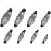 20 Pack Twist-Lock Rubber Core Weights Sinker Set - Sizes 1/16oz to 1oz (20 Pcs) - Buy Online on GoSupps.com