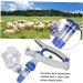 Adjustable 5ml Livestock Syringe Injector for Precision Veterinary Use - Buy Online on GoSupps.com
